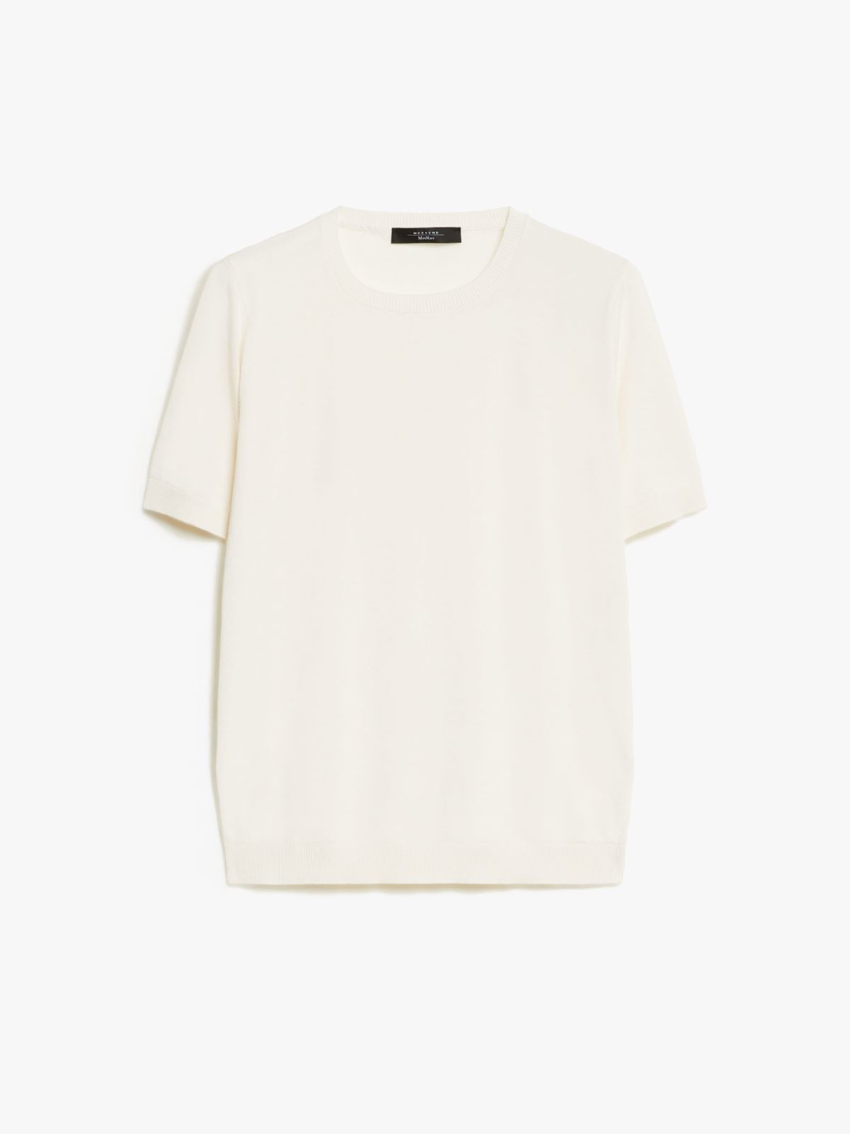 Silk and cotton yarn sweater