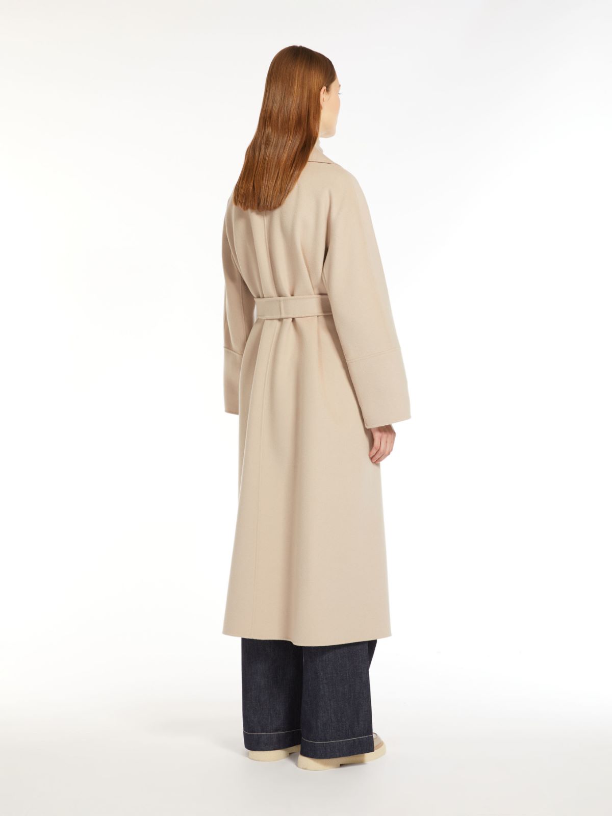 Wool robe coat