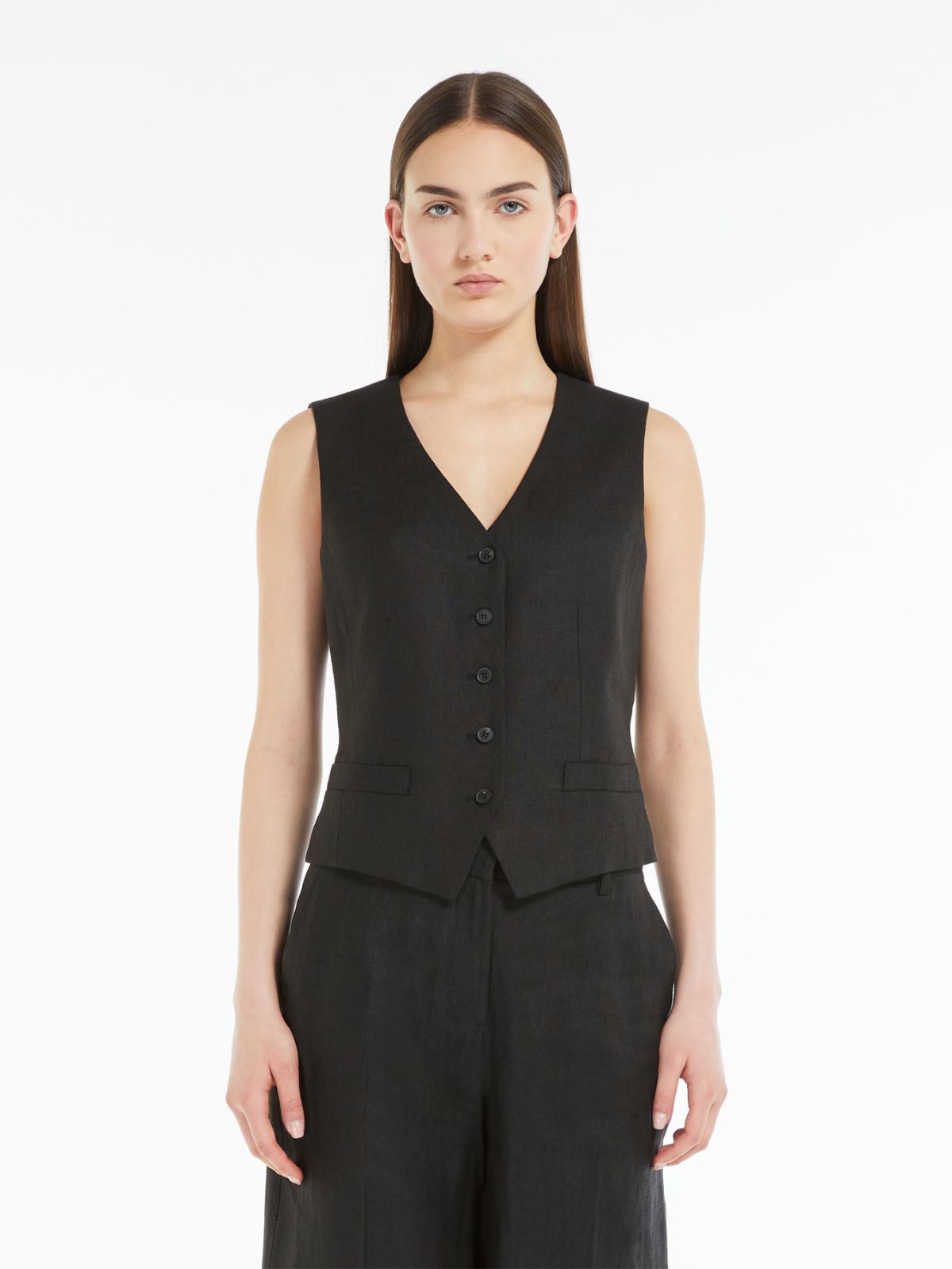 Linen waistcoat