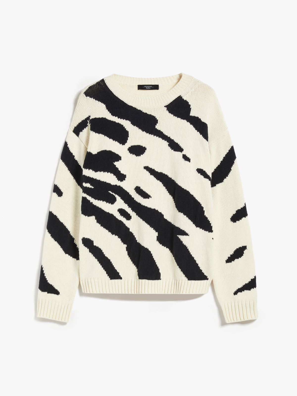 Cotton inlay sweater
