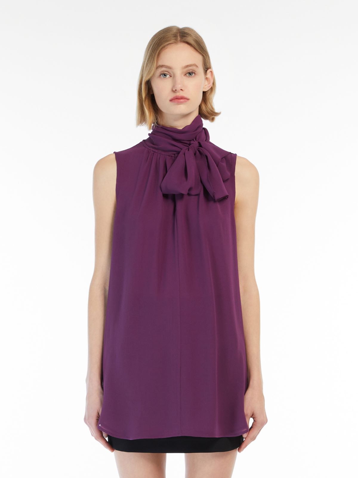 Silk georgette blouse