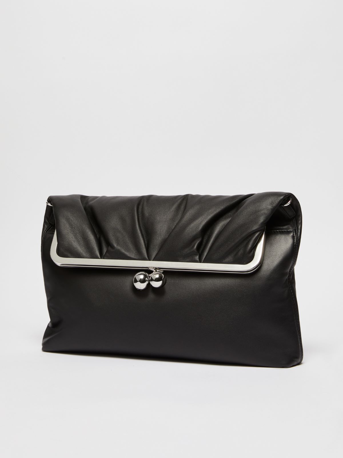 Nappa leather clutch-style Pasticcino Bag