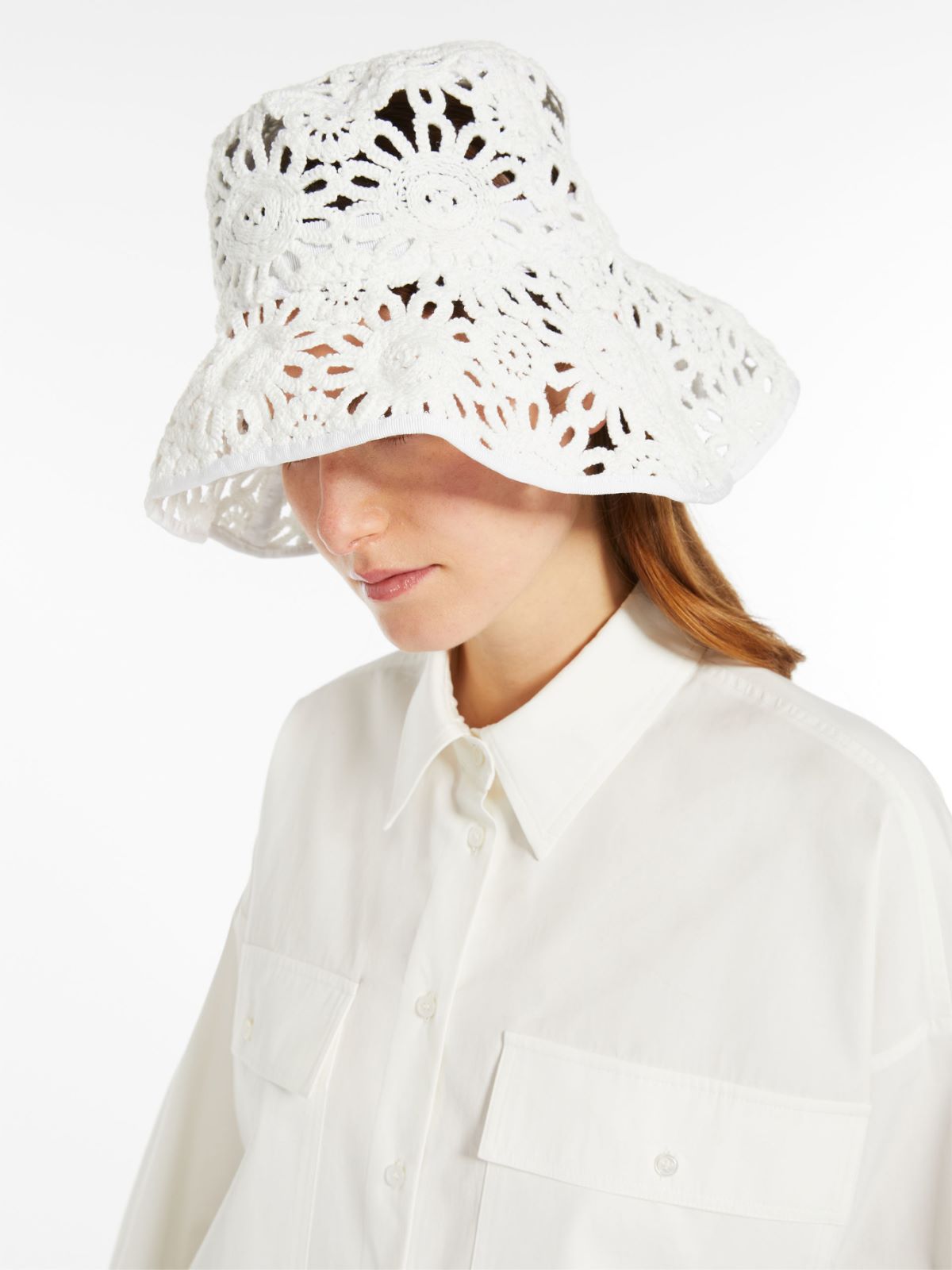 Macramé hat
