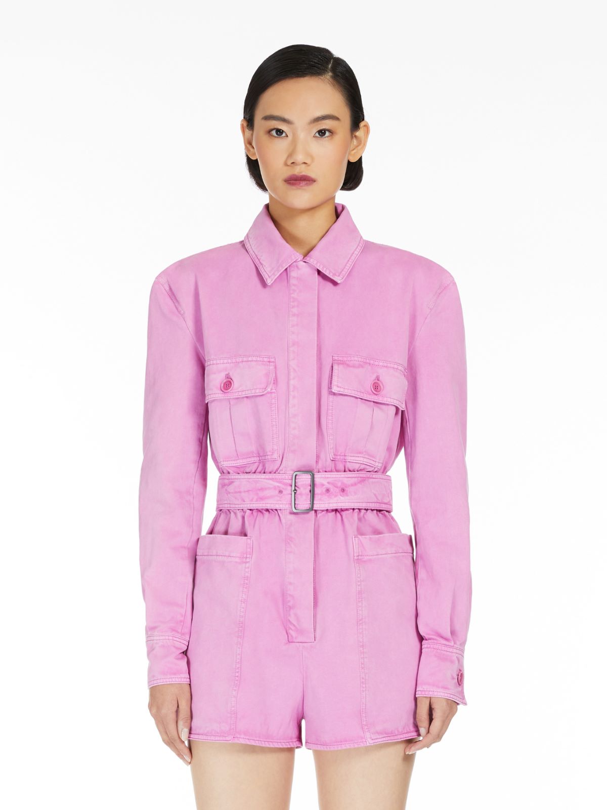 Cotton drill playsuit