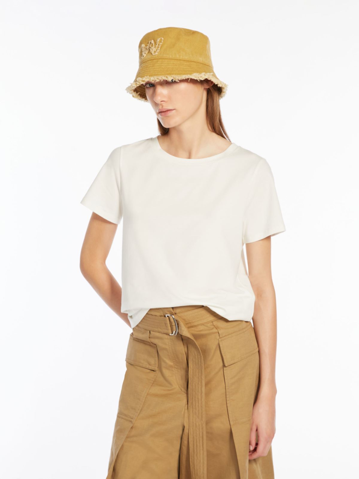 Organic cotton jersey T-shirt