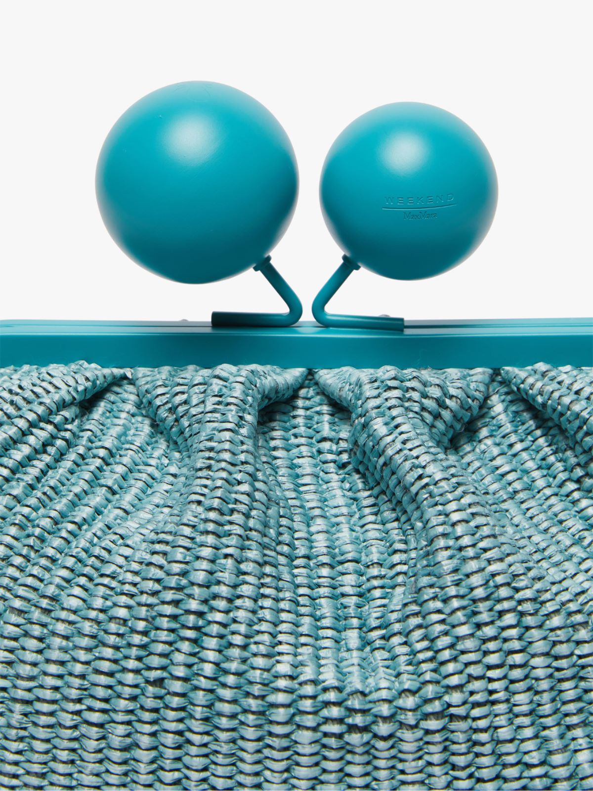 Medium raffia-look Pasticcino Bag