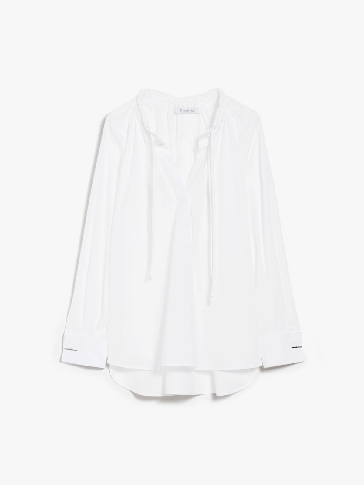 Oversize poplin shirt