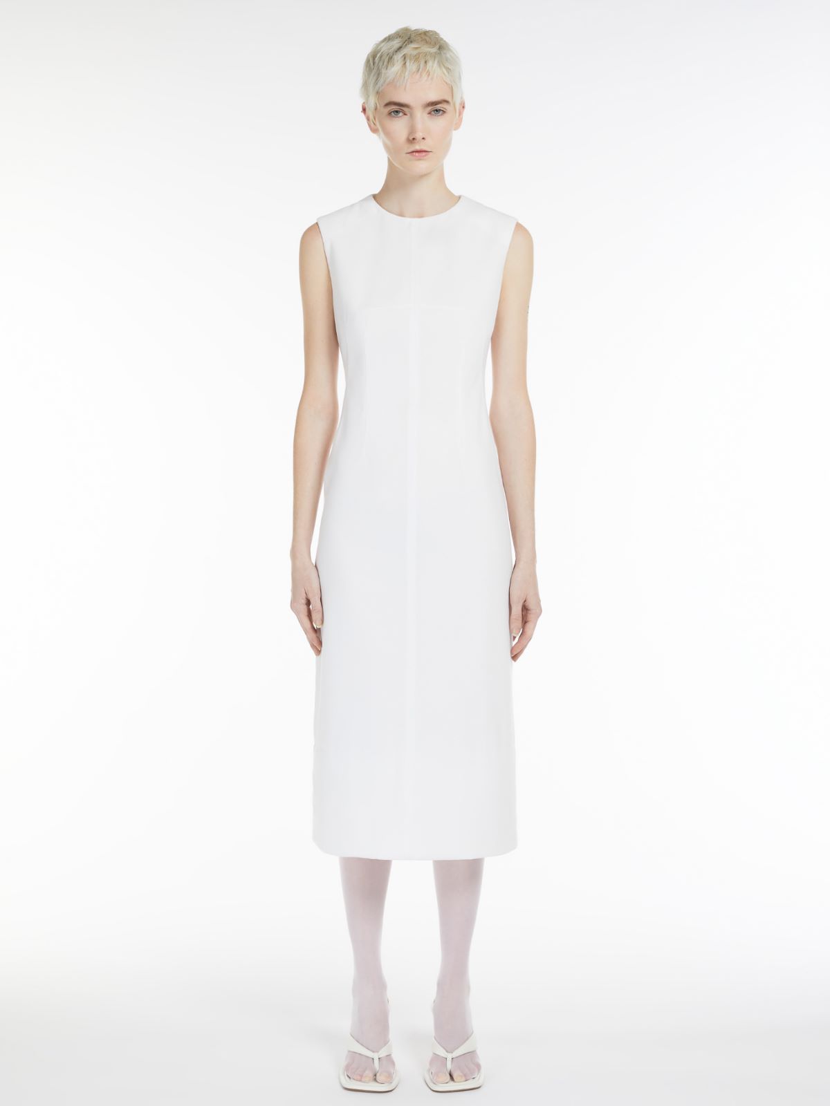 Lightweight jersey padded dress