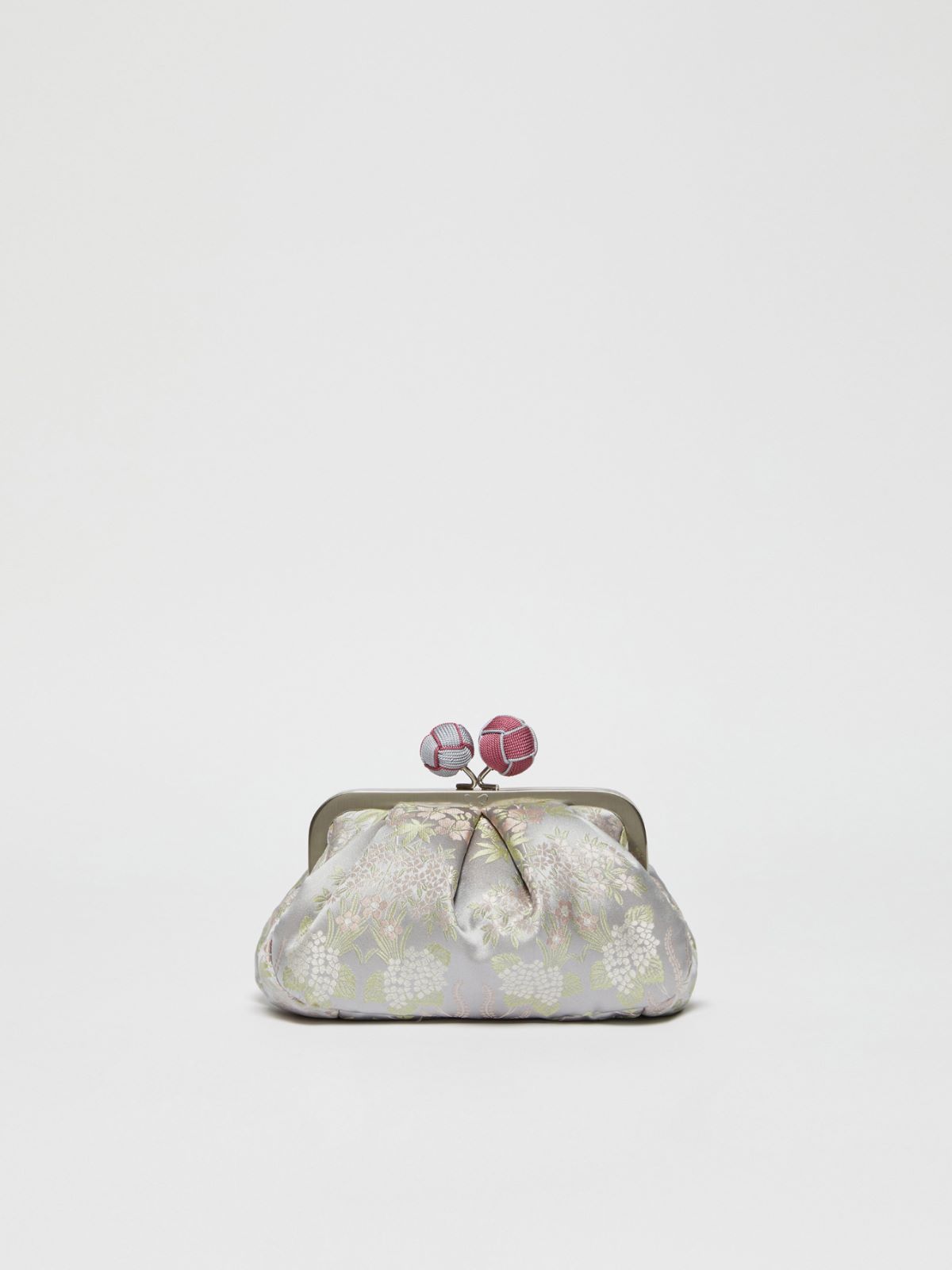 Small jacquard silk Pasticcino Bag