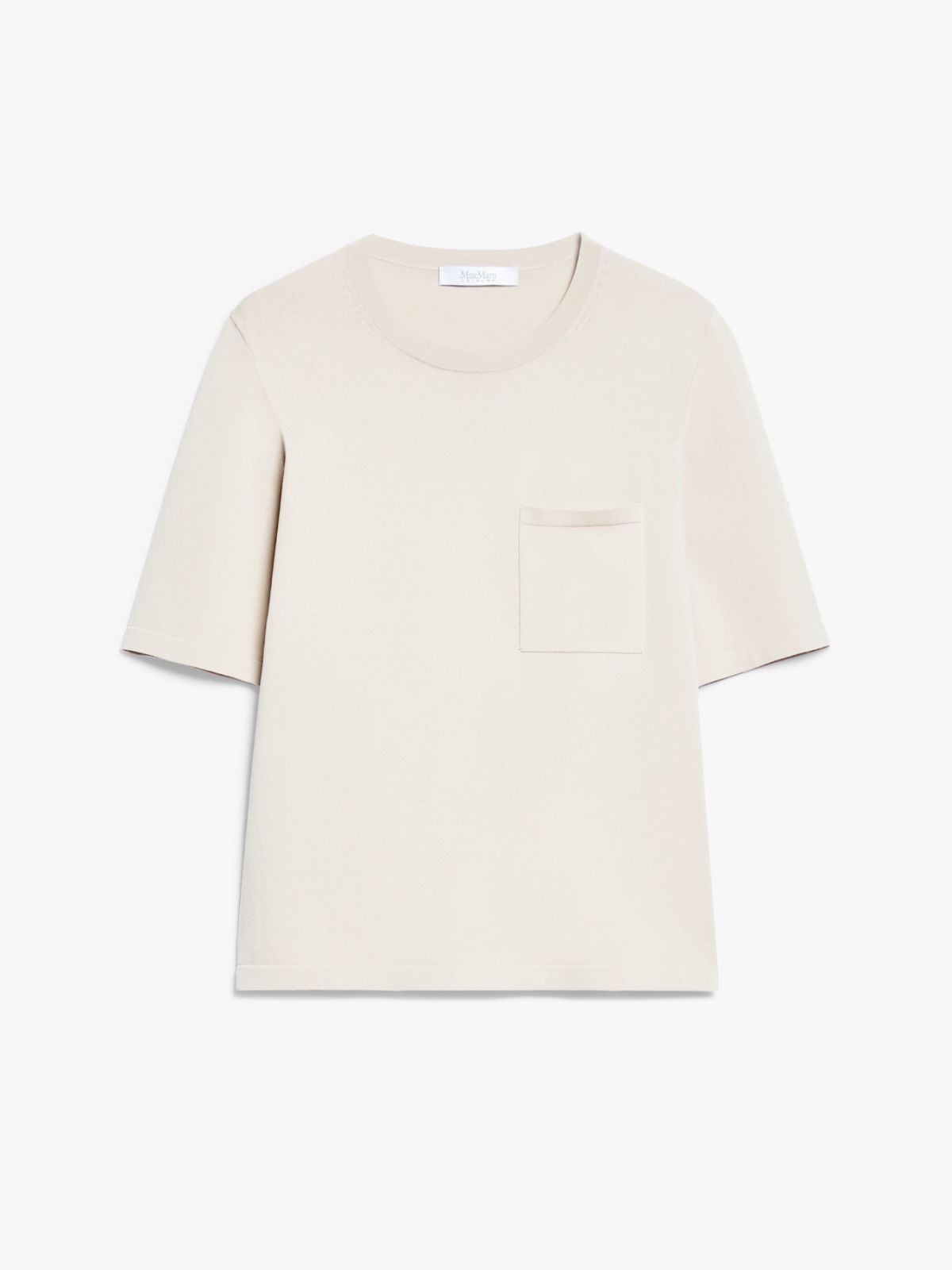 Crêpe viscose yarn T-shirt