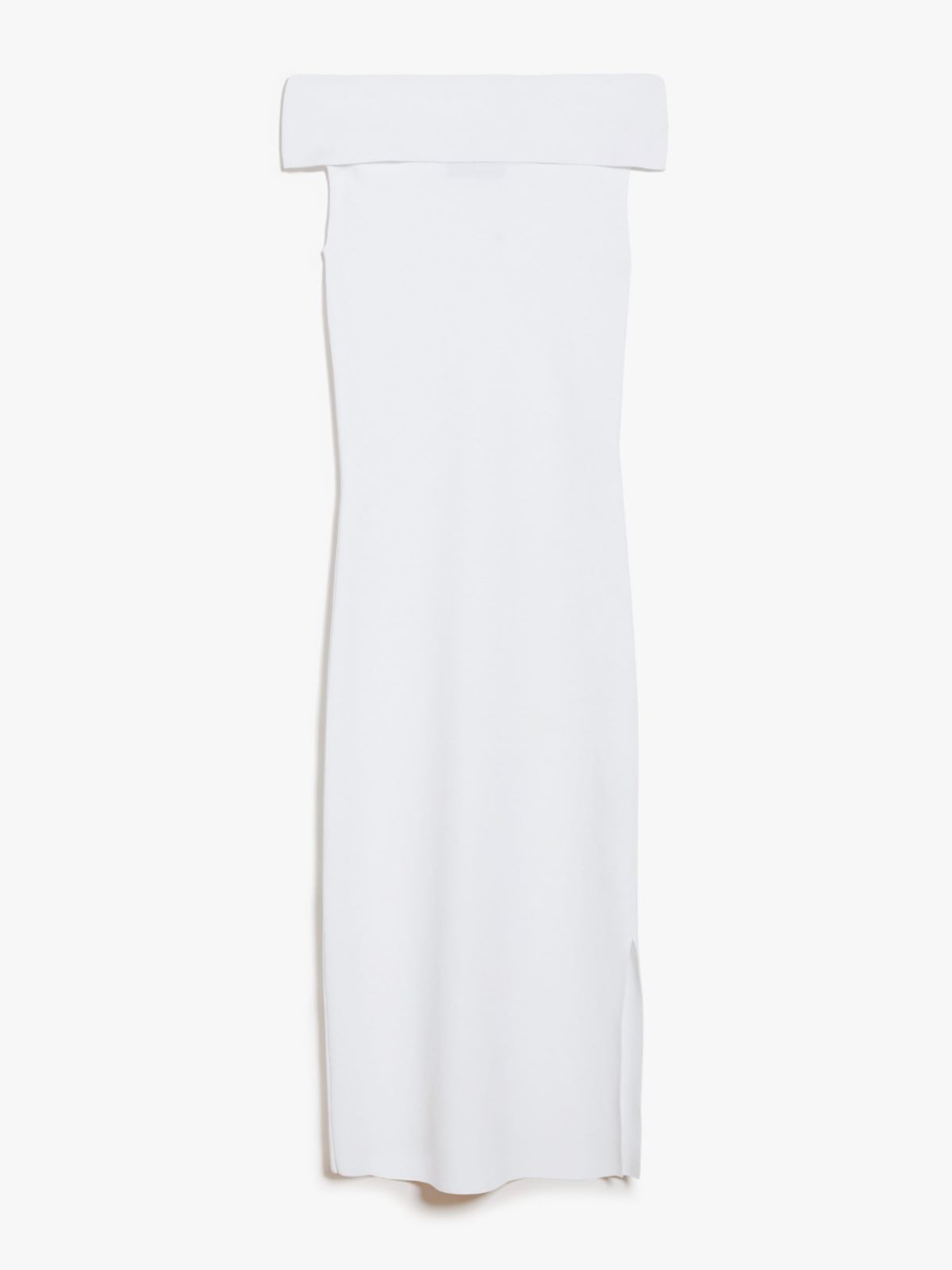 Viscose knit slim-fit dress