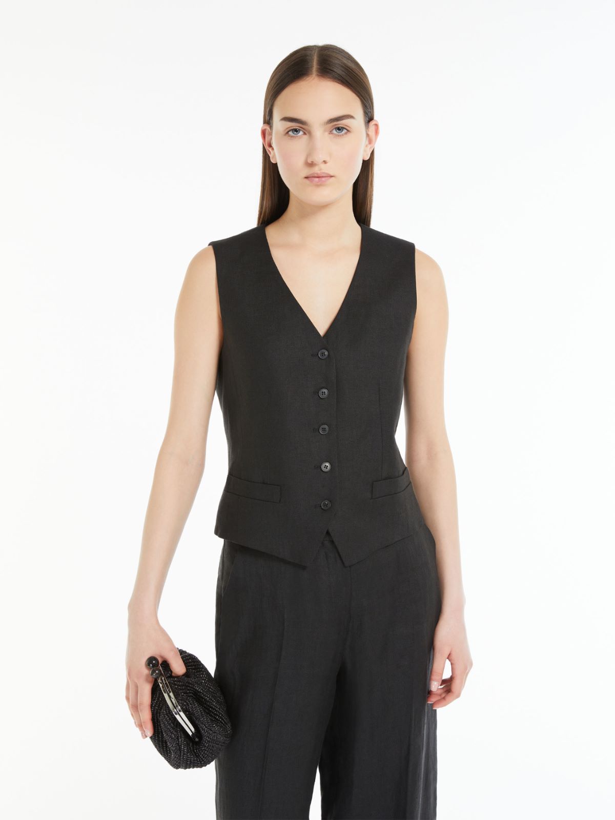 Linen waistcoat