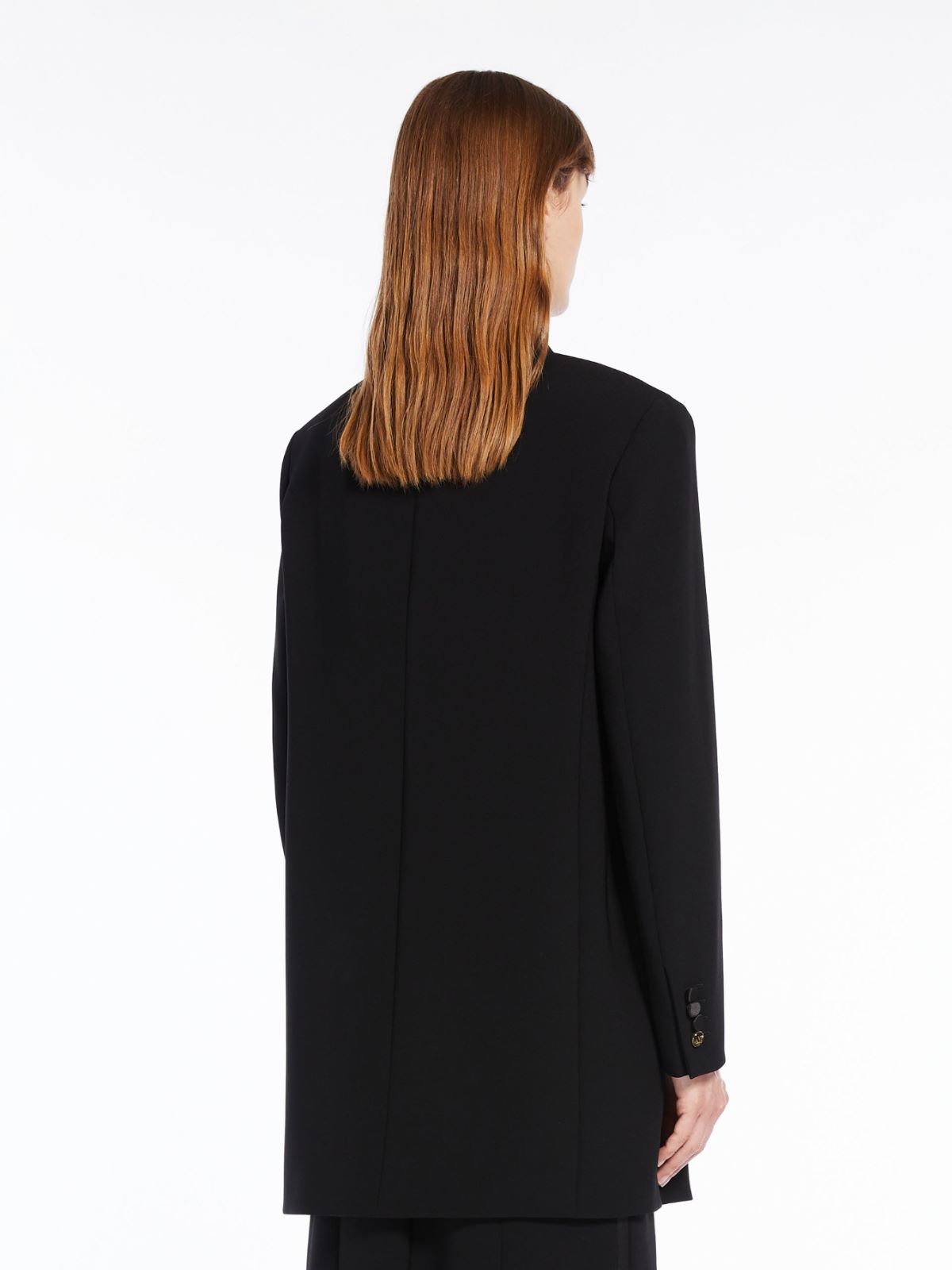 Oversized cady tuxedo jacket