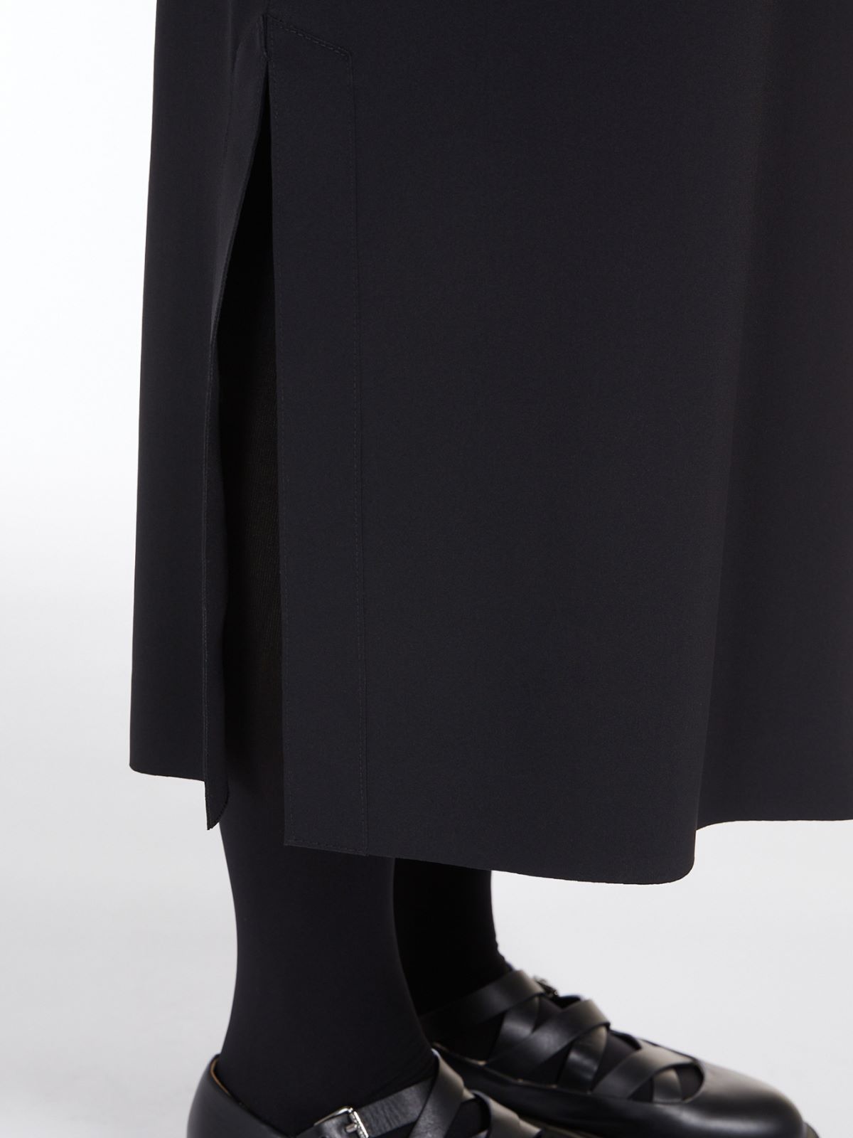 Technical jersey T-shirt dress