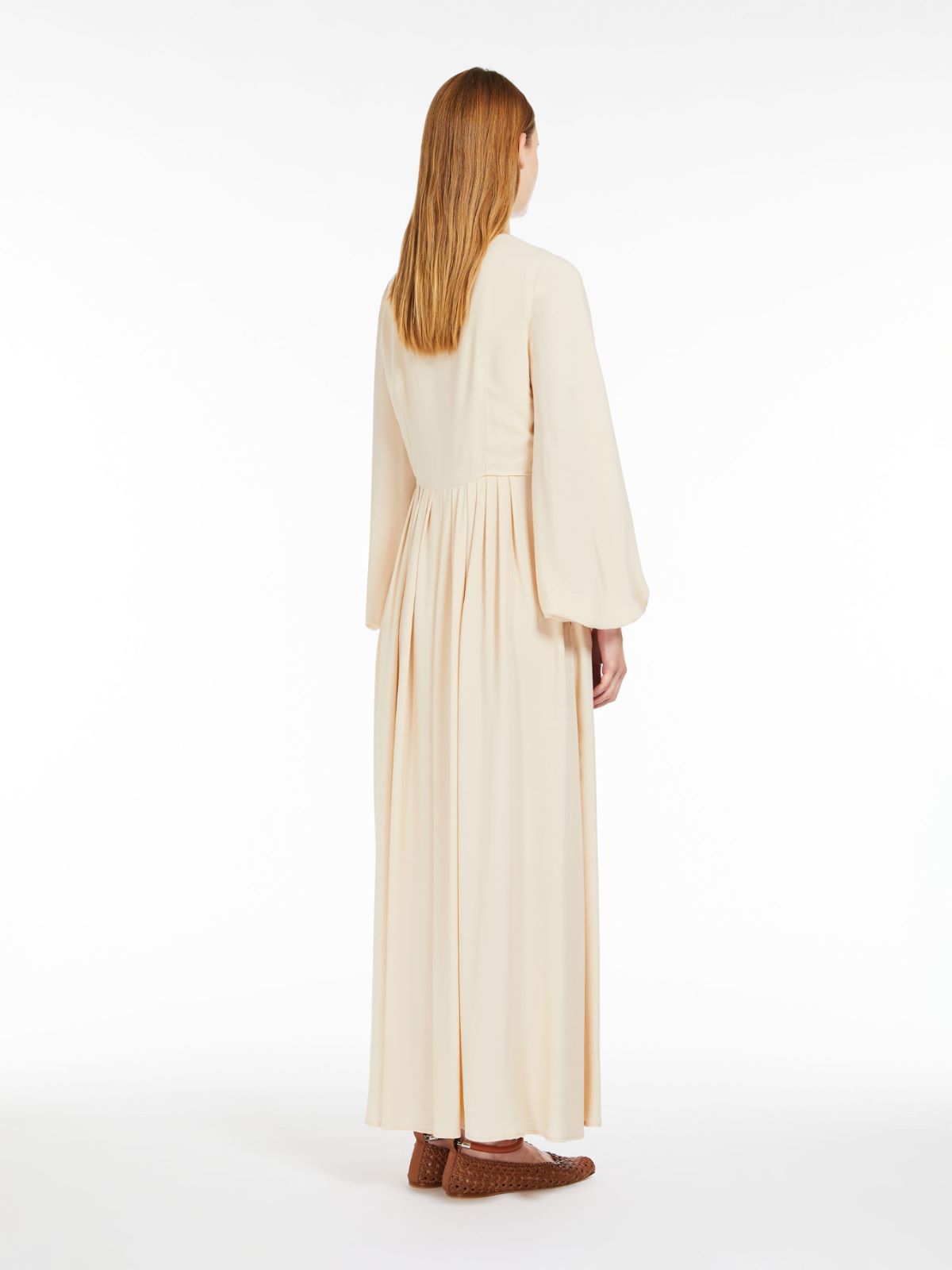 Crepe de chine dress