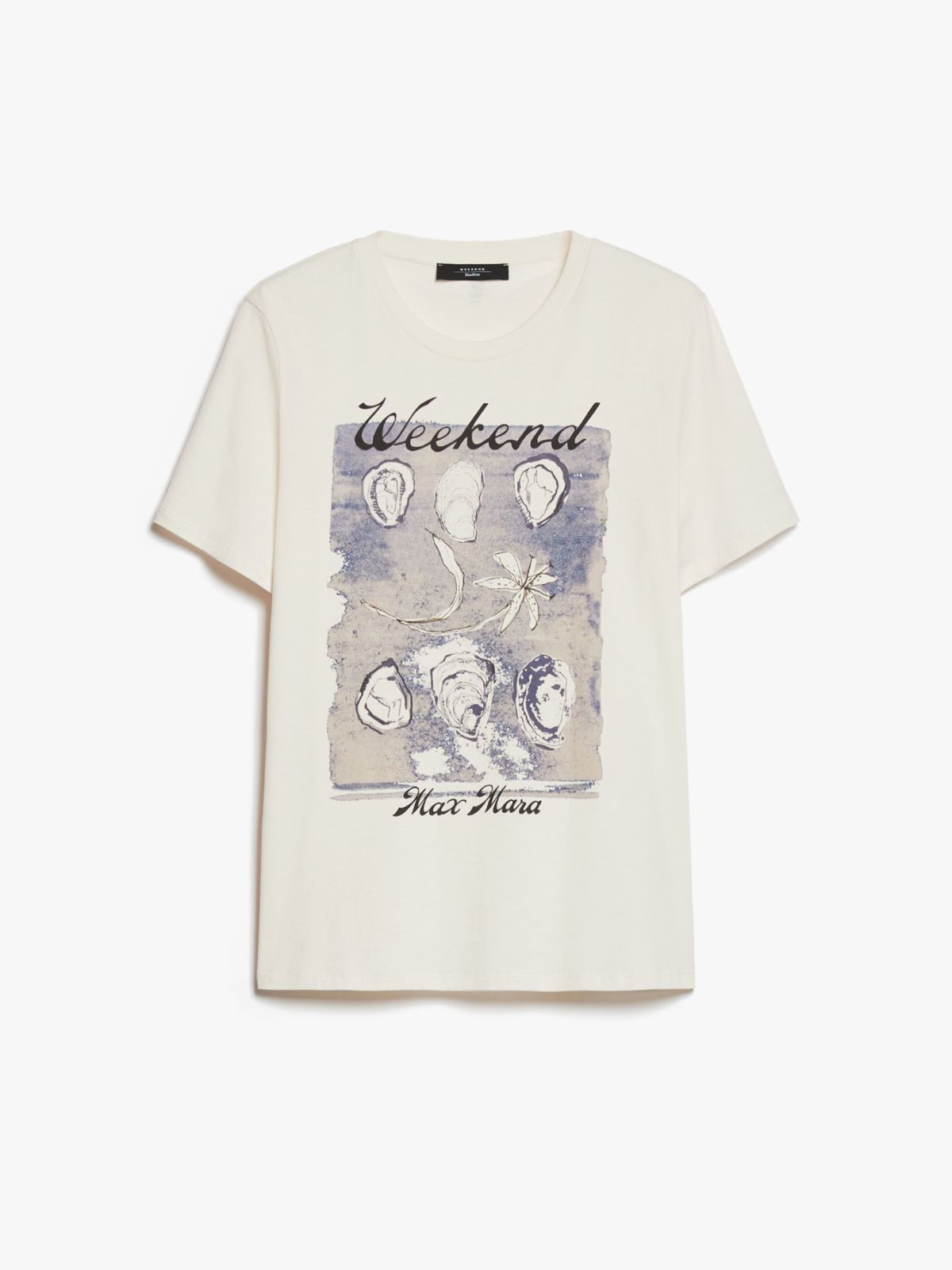 Printed cotton T-shirt