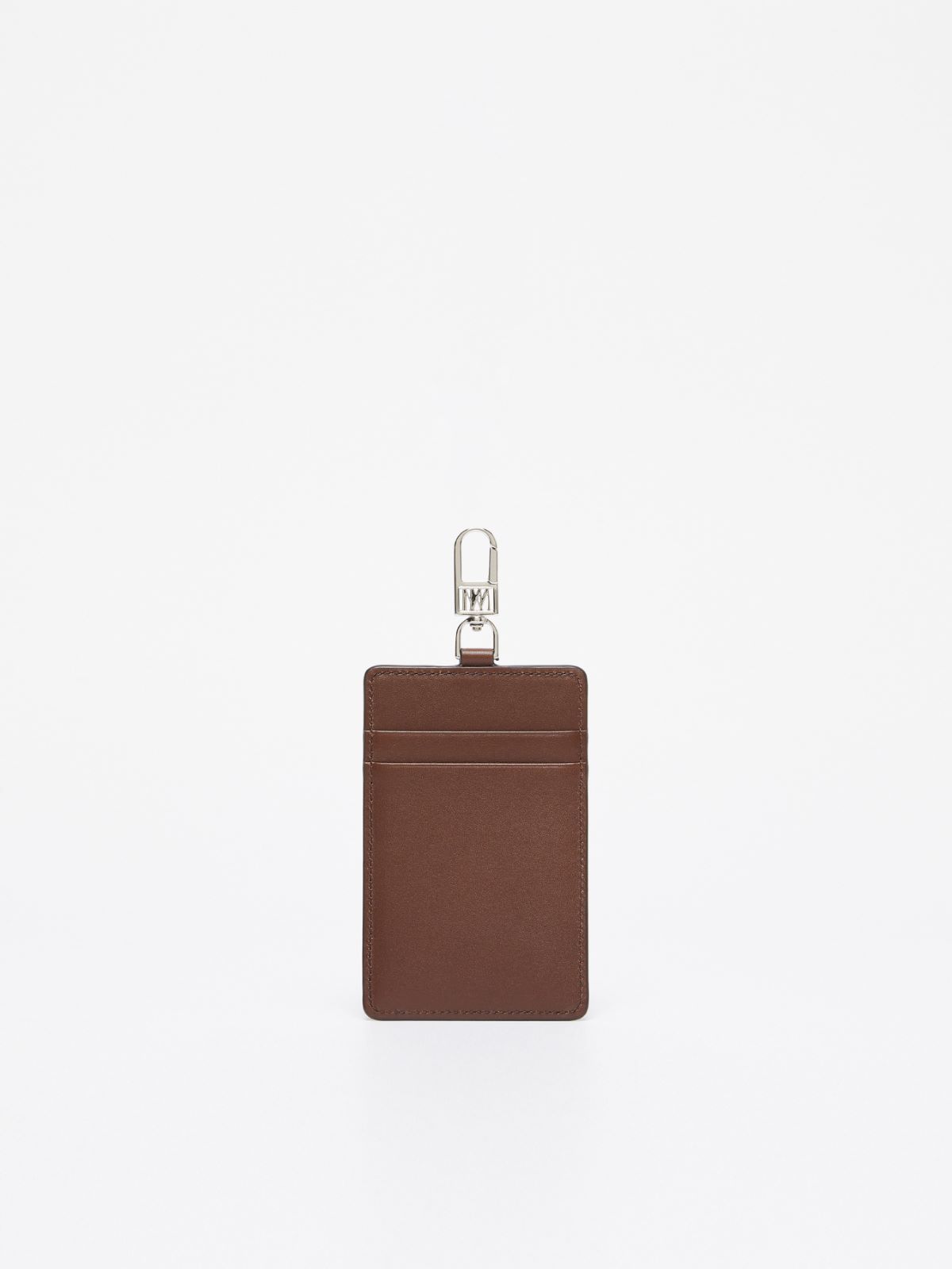 Leather badge holder