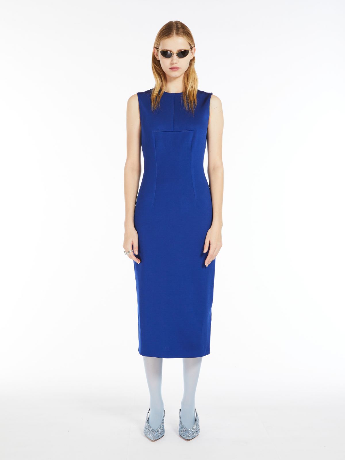 Jersey sheath dress