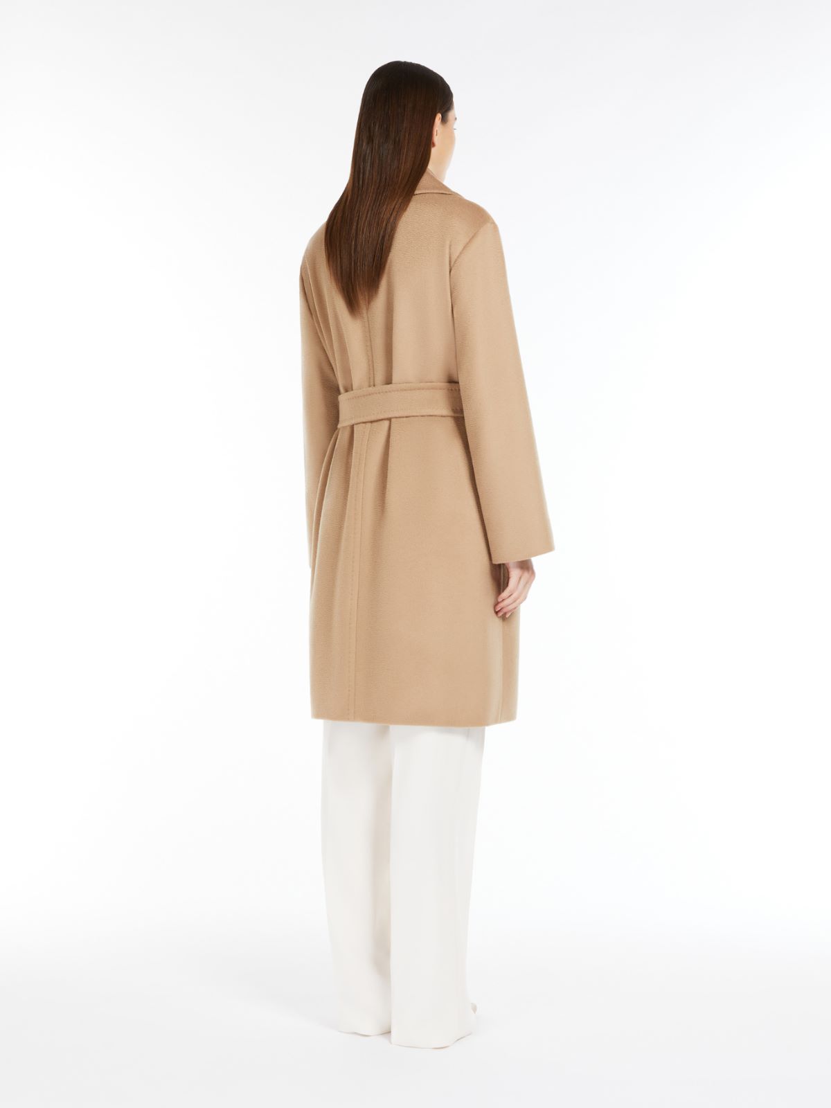 Wool robe coat
