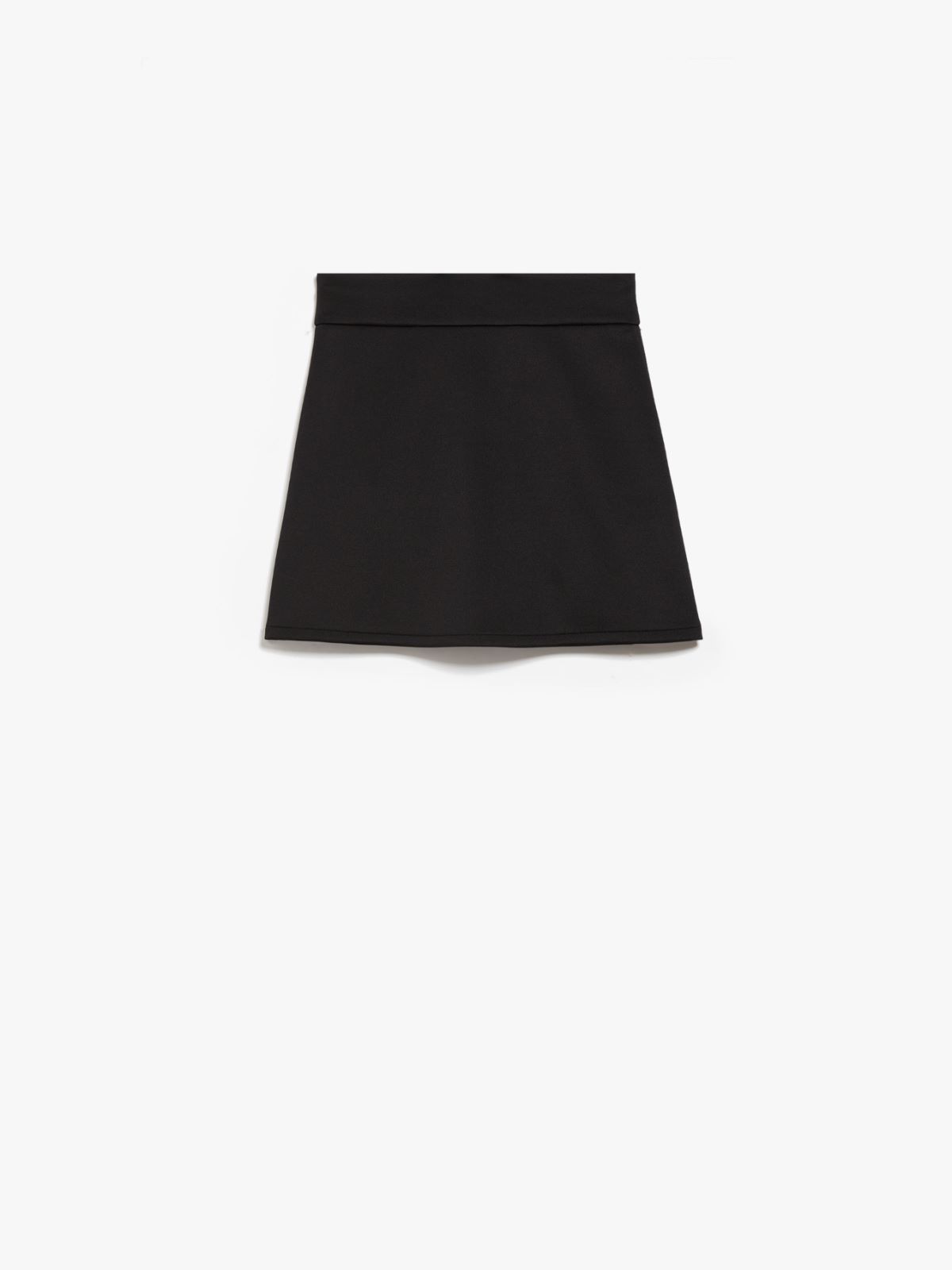 Scuba fabric skirt