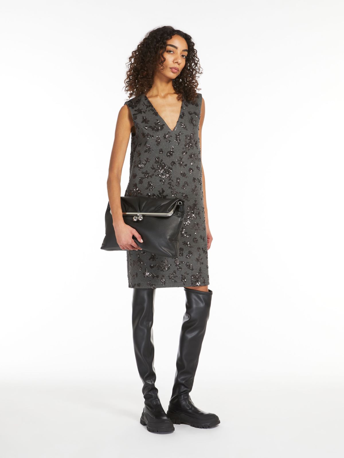 Nappa leather clutch-style Pasticcino Bag