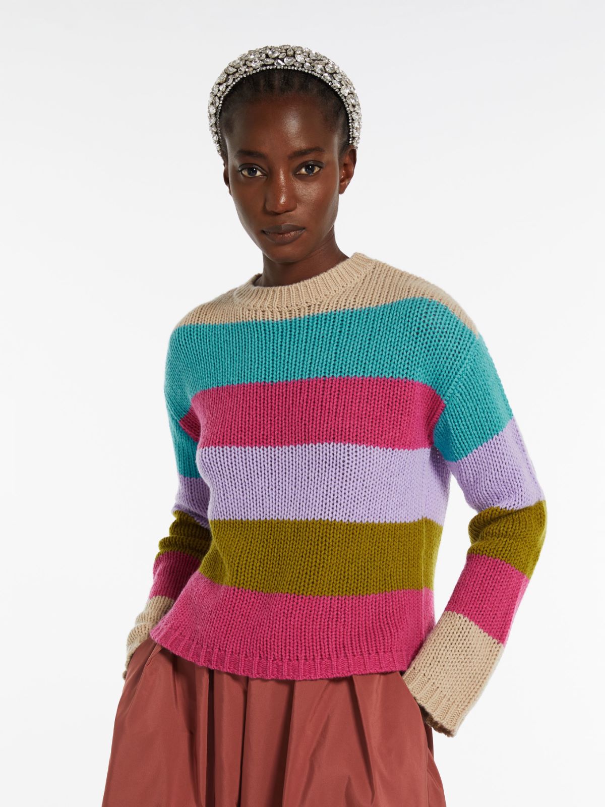 Cashmere crew-neck sweater