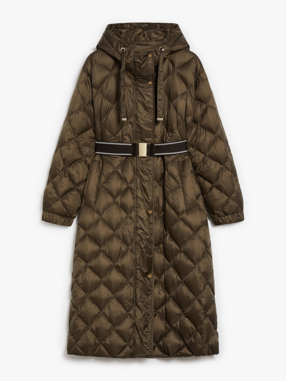 Water-repellent parka