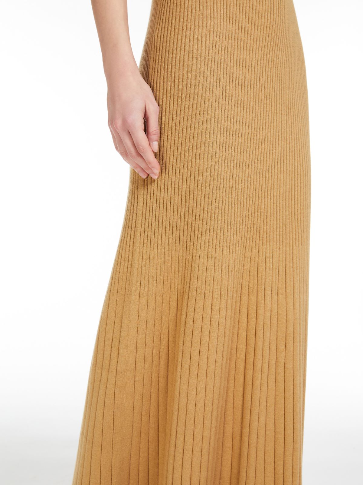 Silk and cashmere dress