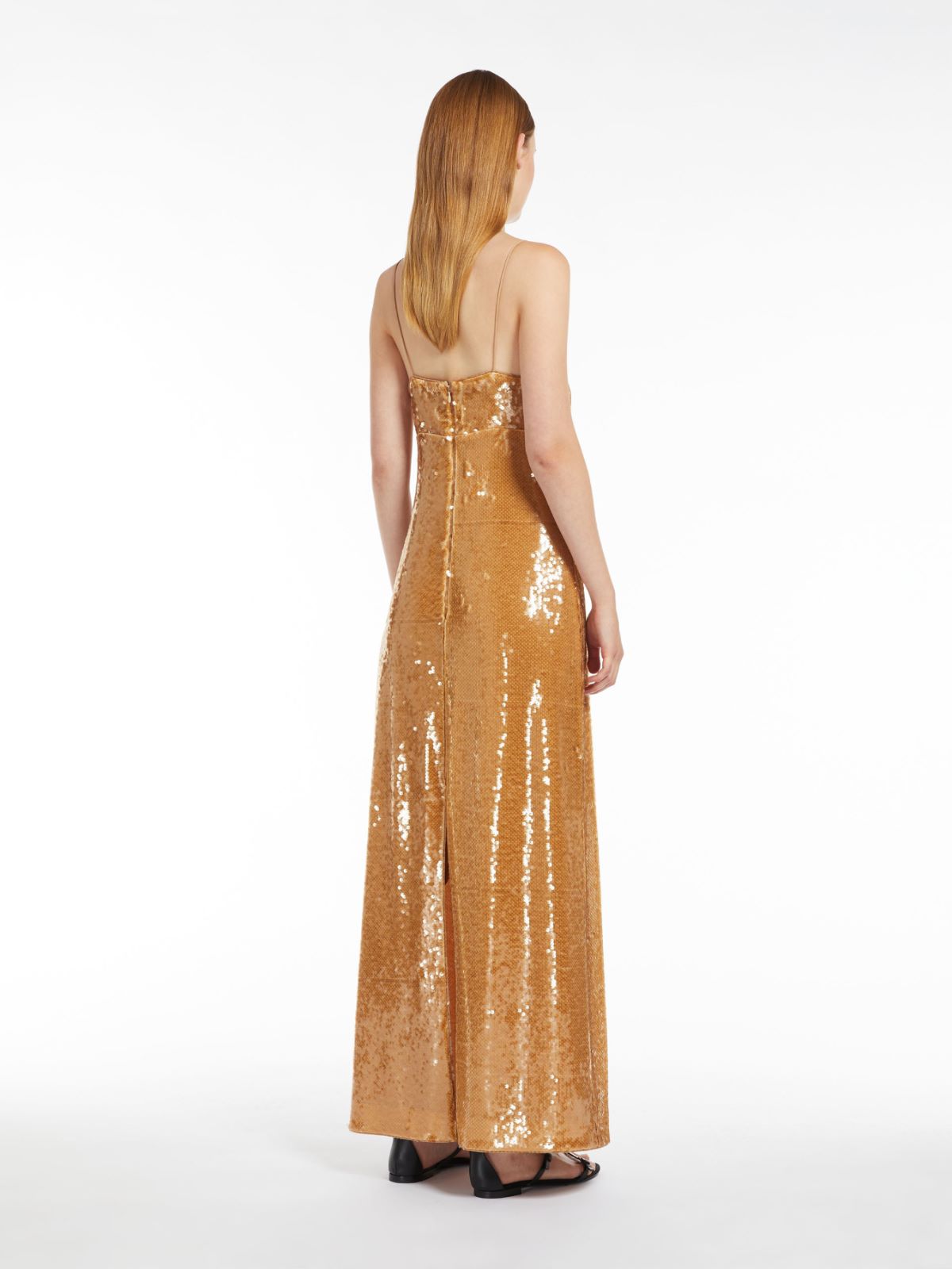 Sequinned sheath dress