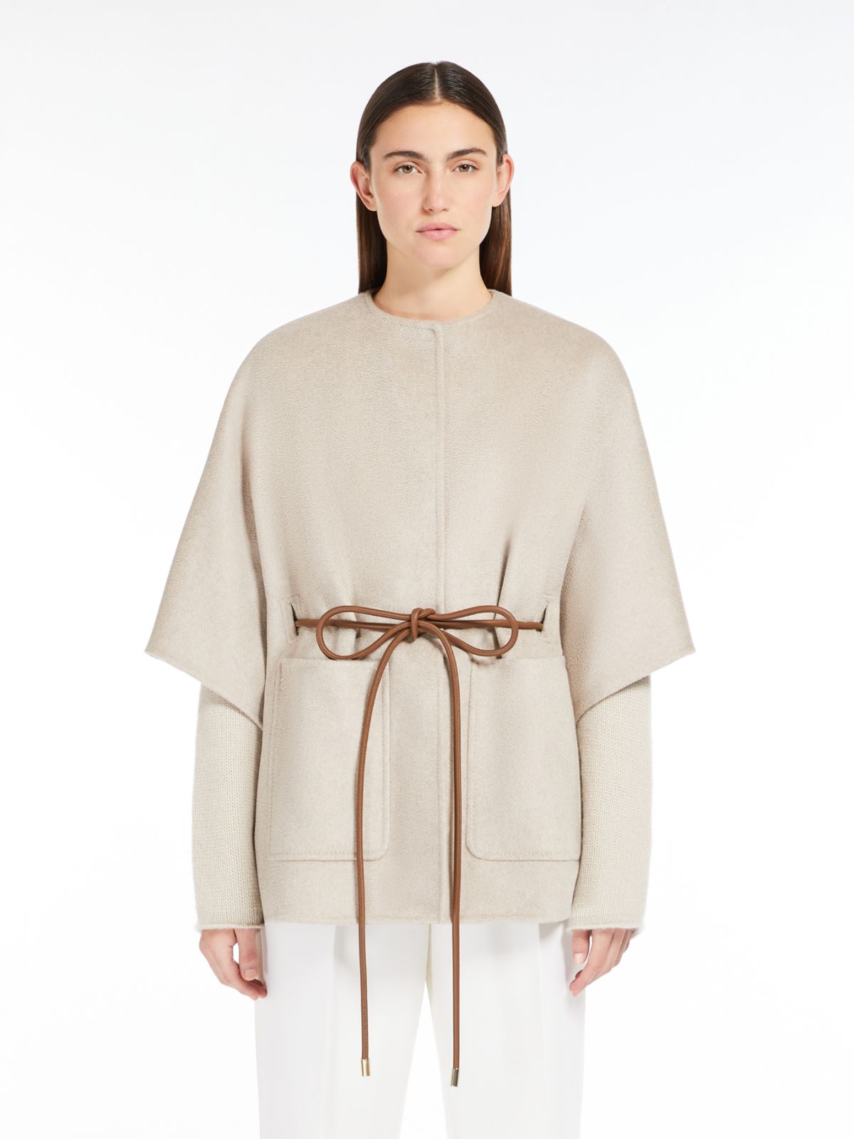 Cashmere cape