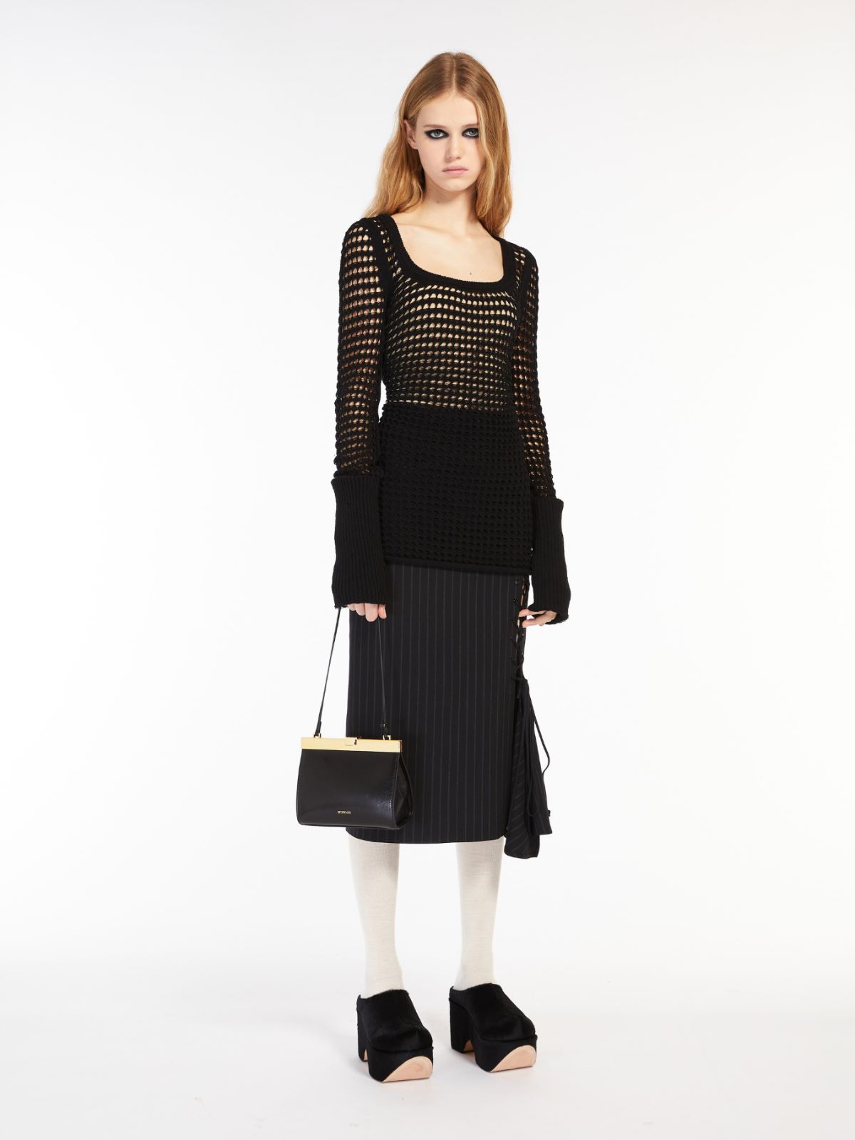 Small leather Lizzie bag