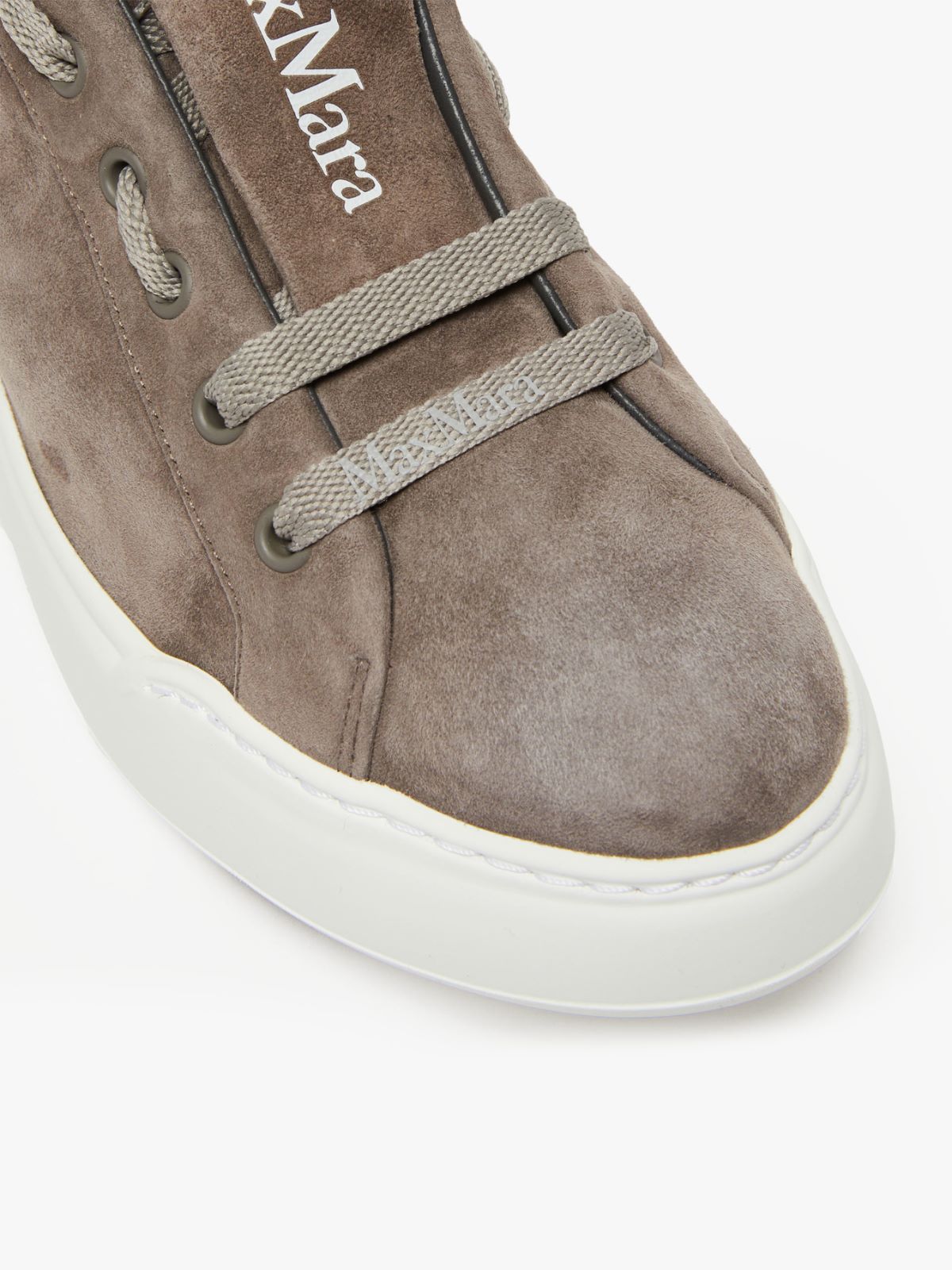Suede sneakers