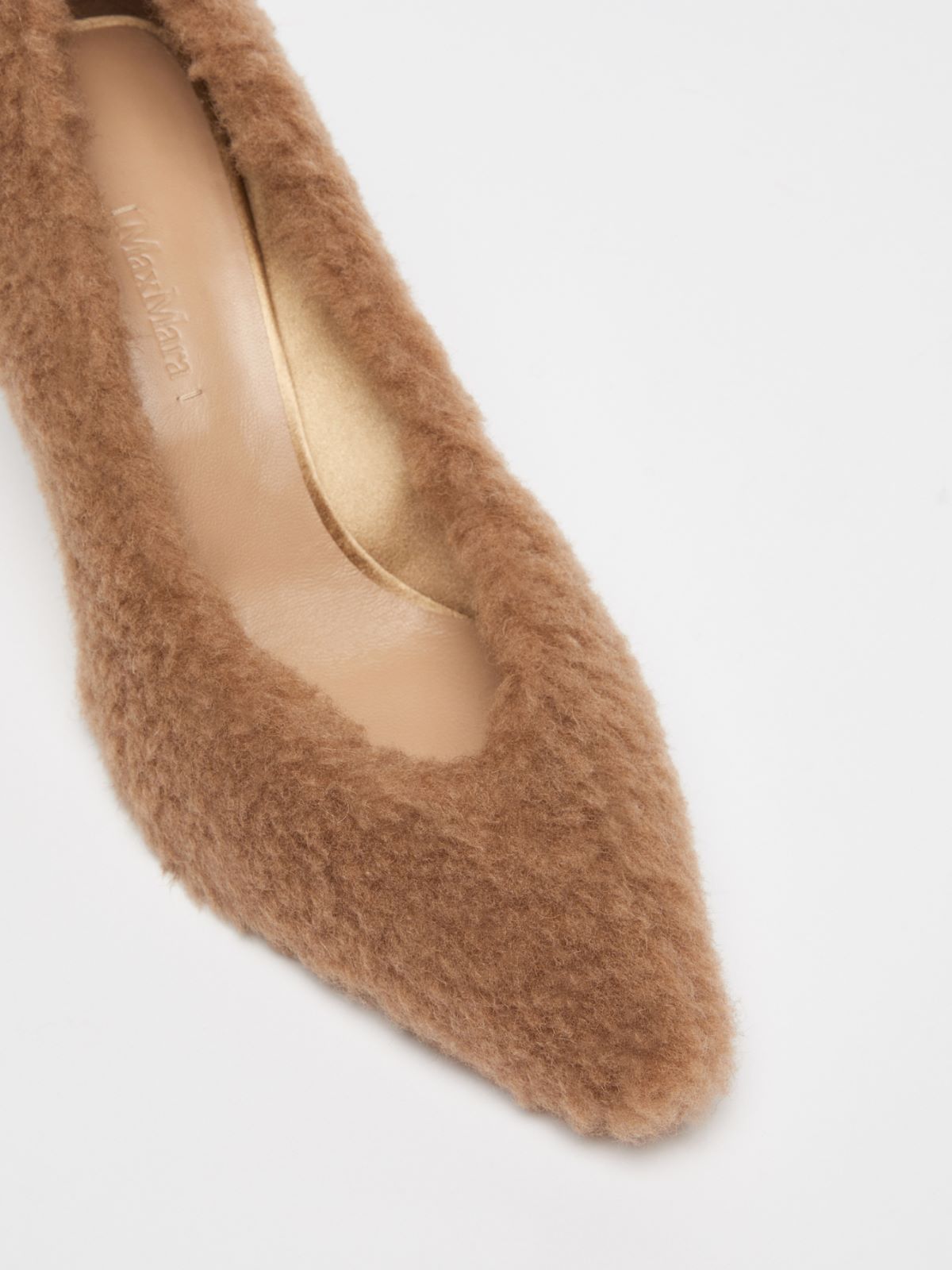 Teddy fabric court shoes