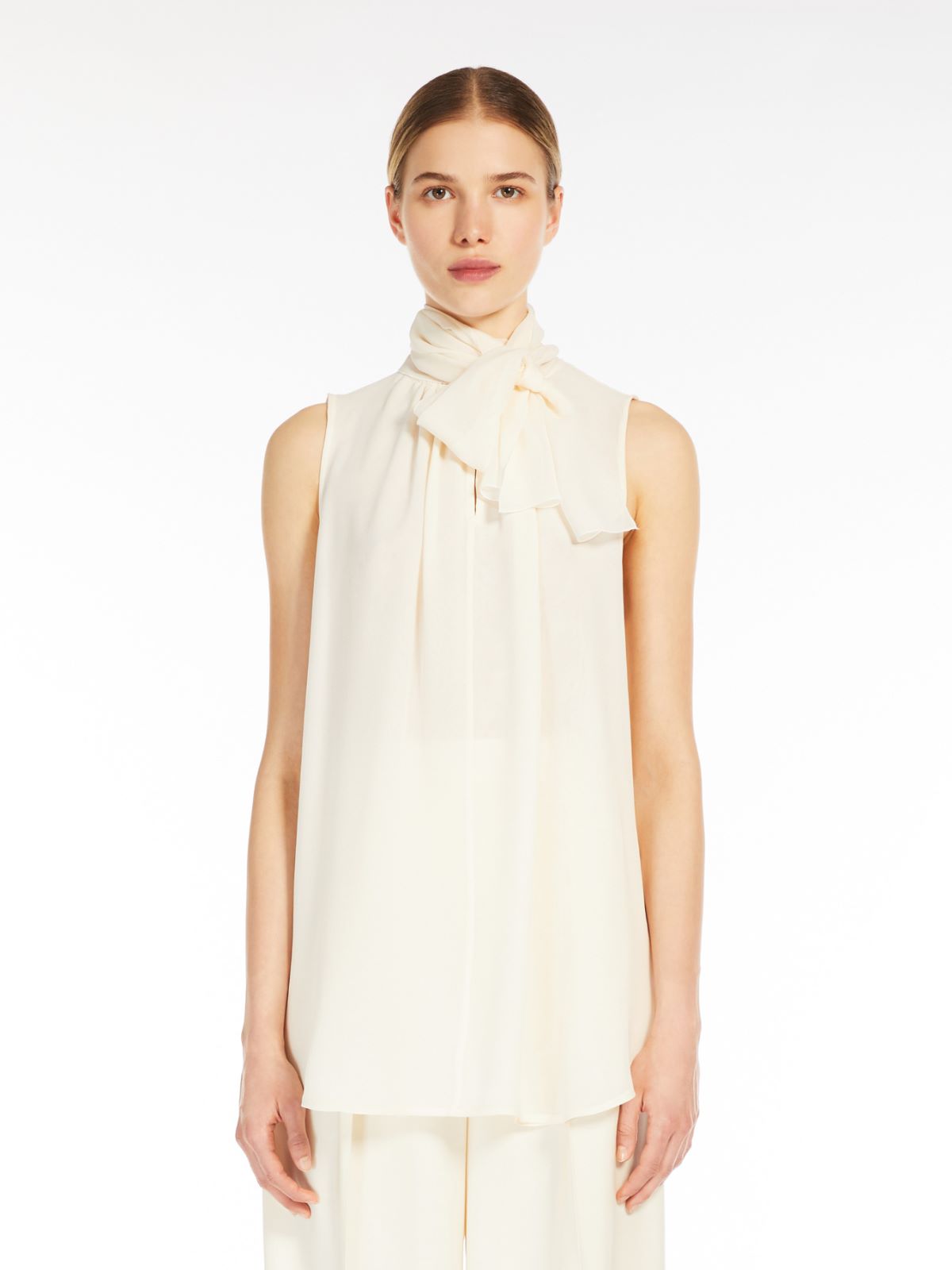 Silk georgette blouse