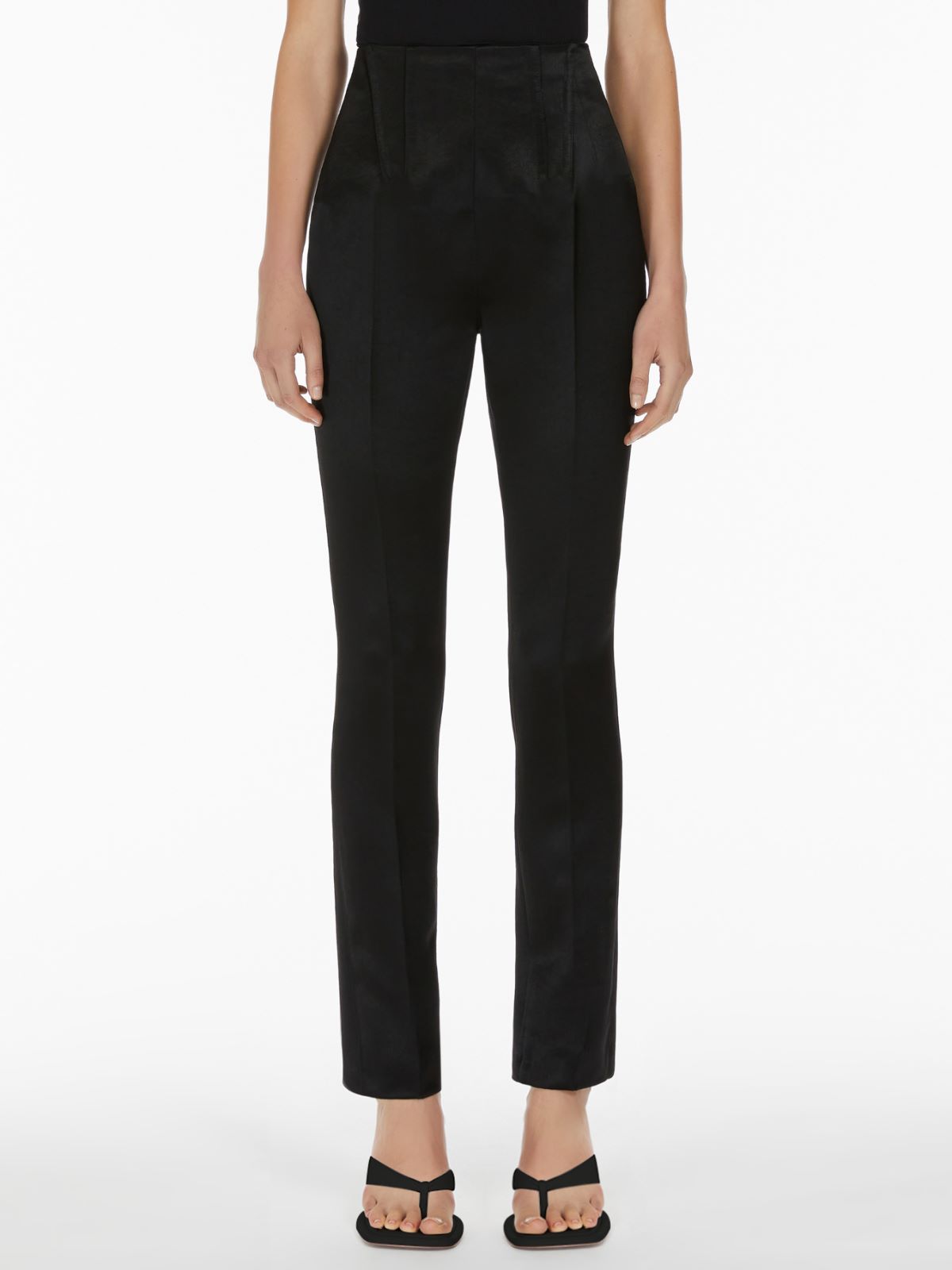 Corset-waist trousers