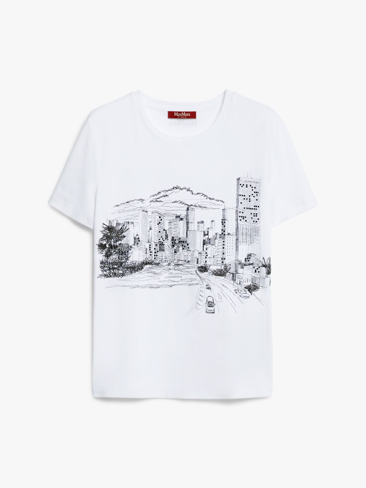 Printed jersey T-shirt