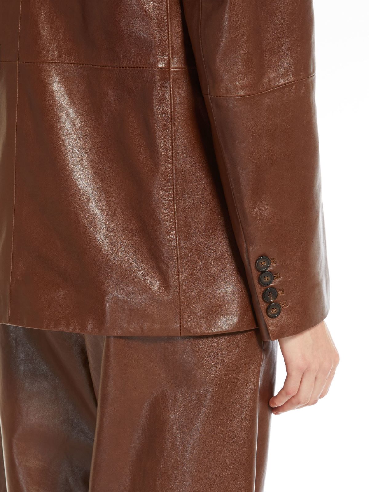 Nappa leather jacket