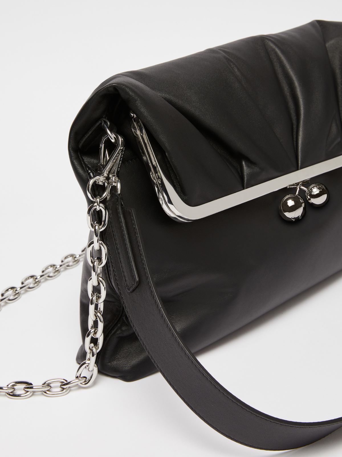 Nappa leather clutch-style Pasticcino Bag