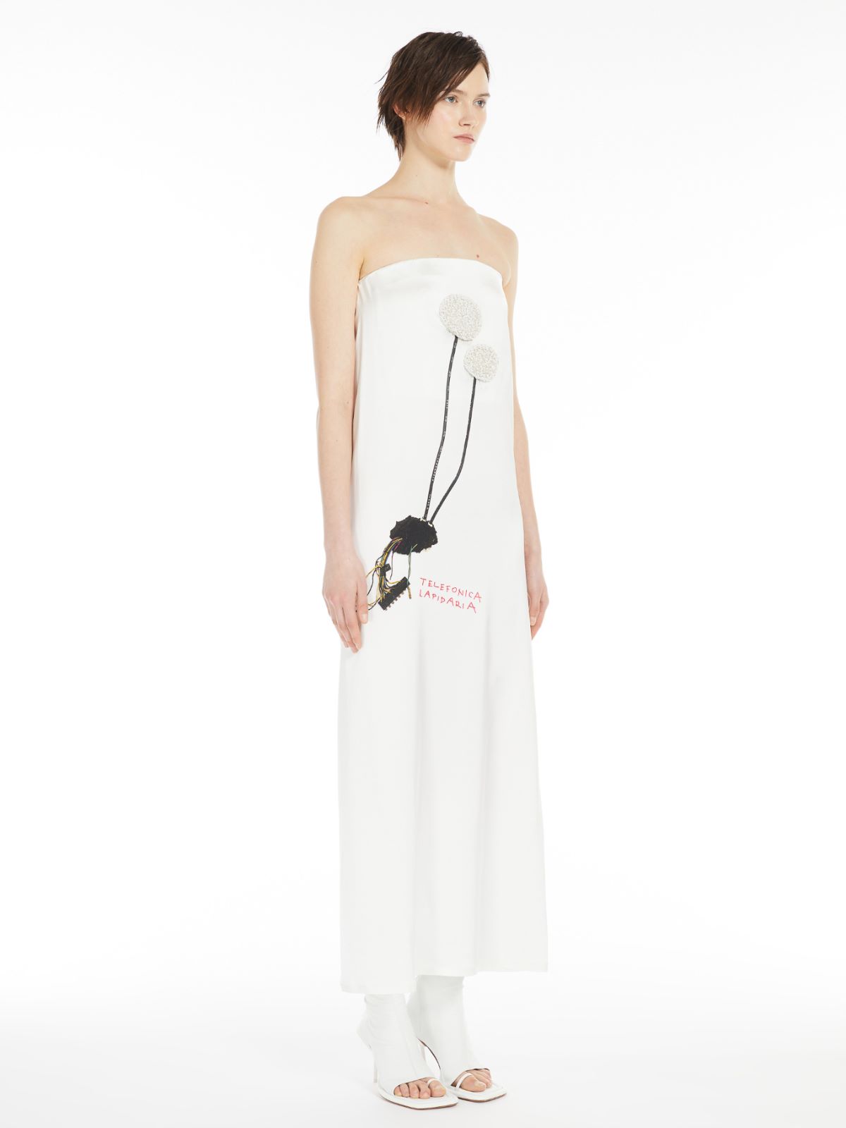 Embroidered mermaid dress