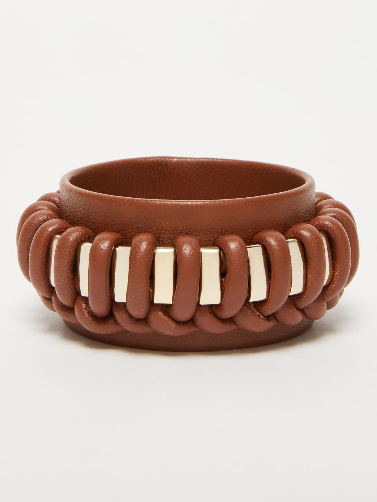 Leather bangle