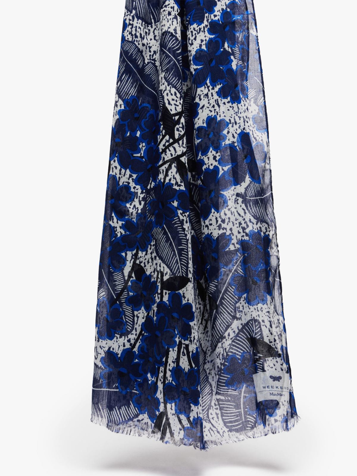 Viscose and cotton stole