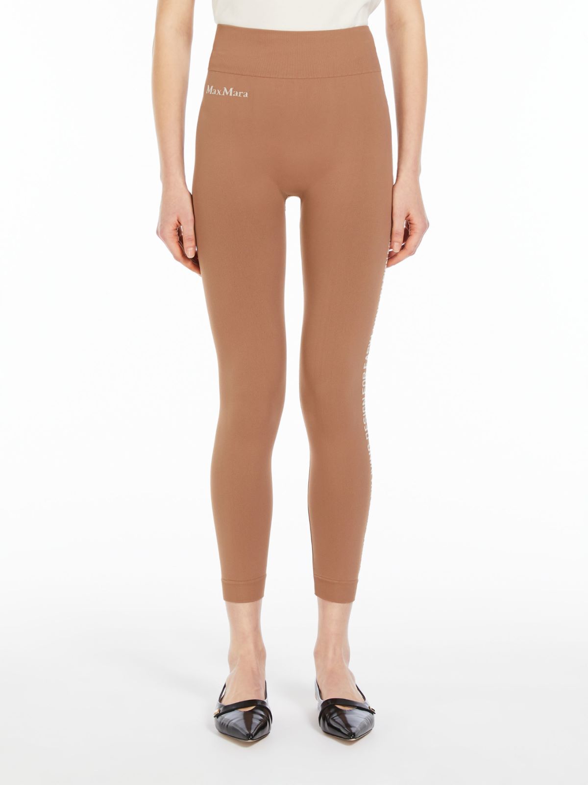 Technical logo leggings