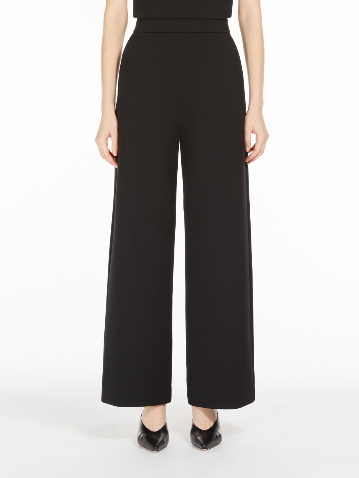 Scuba jersey trousers