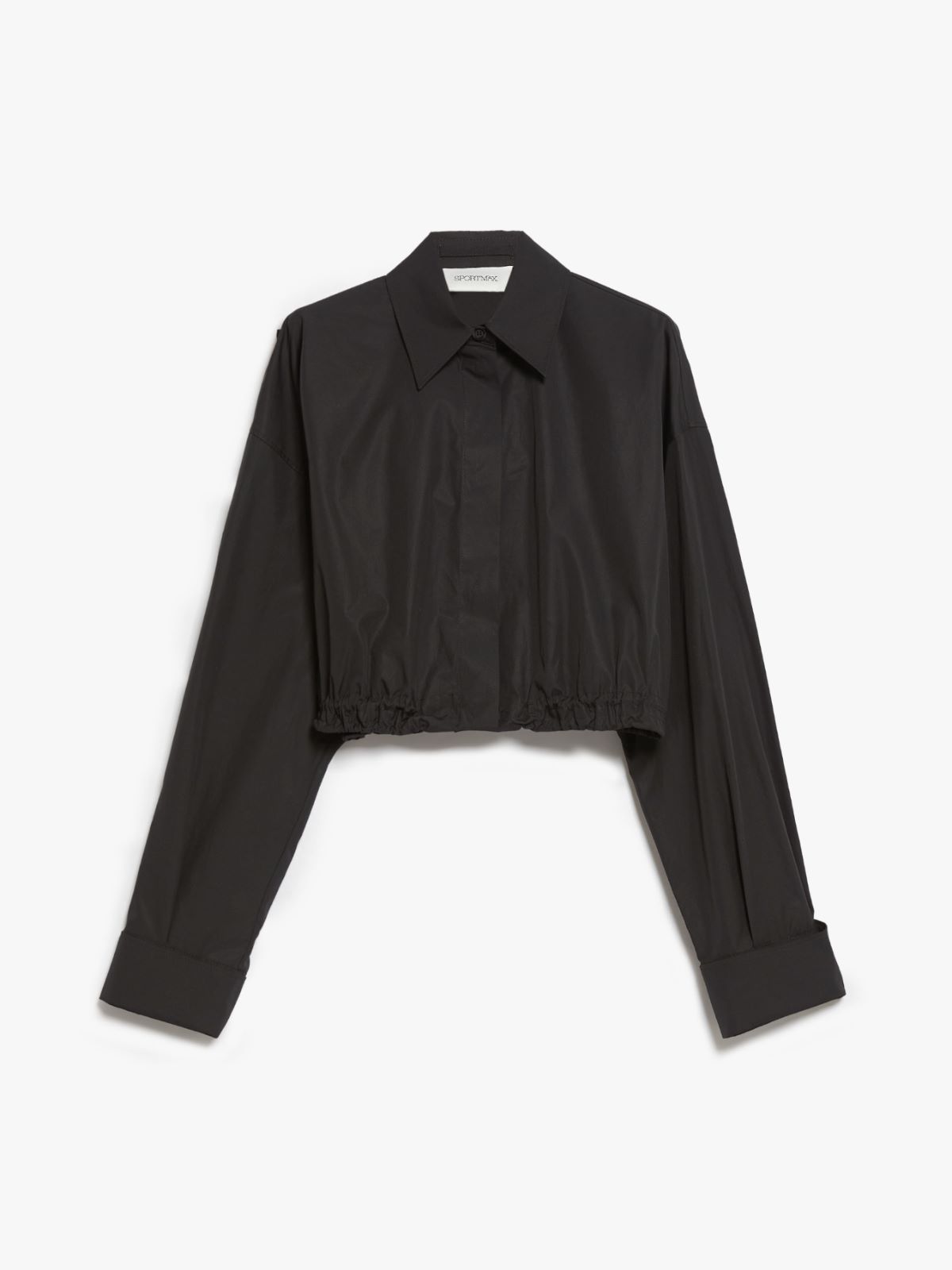 Boxy-fit drawstring shirt