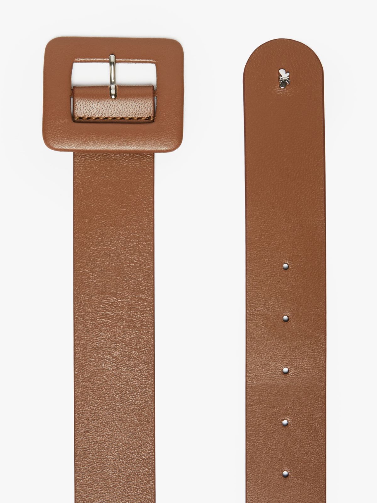 Nappa leather belt