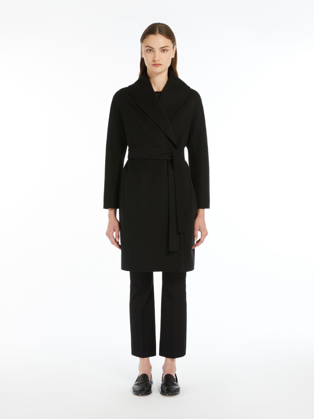 Short wool coat