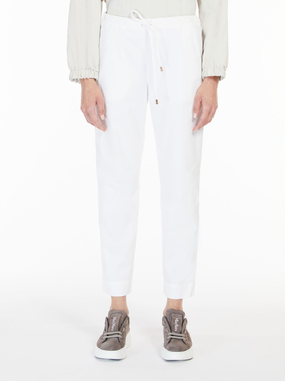 Cotton drill joggers