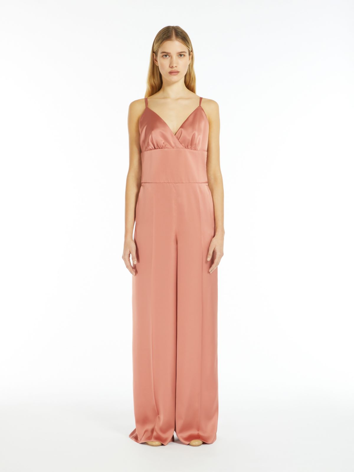 Cady satin jumpsuit