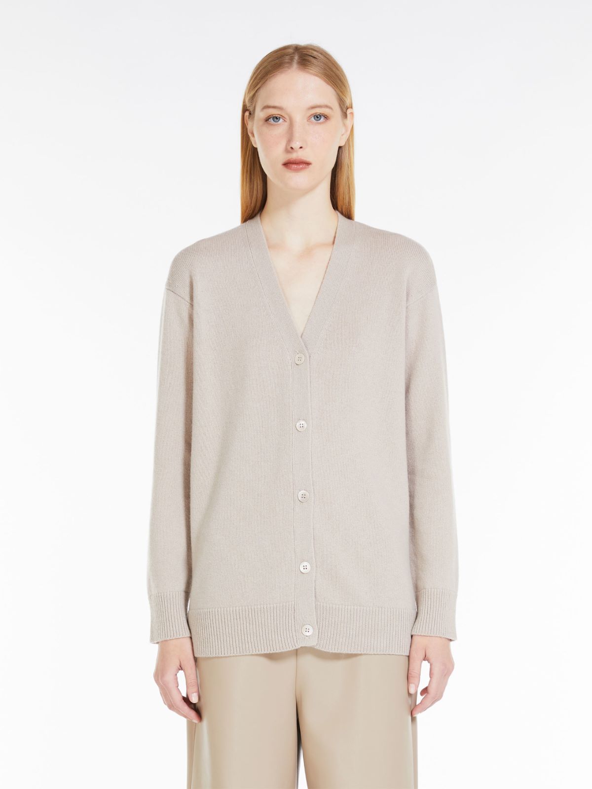 Wool and cashmere cardigan