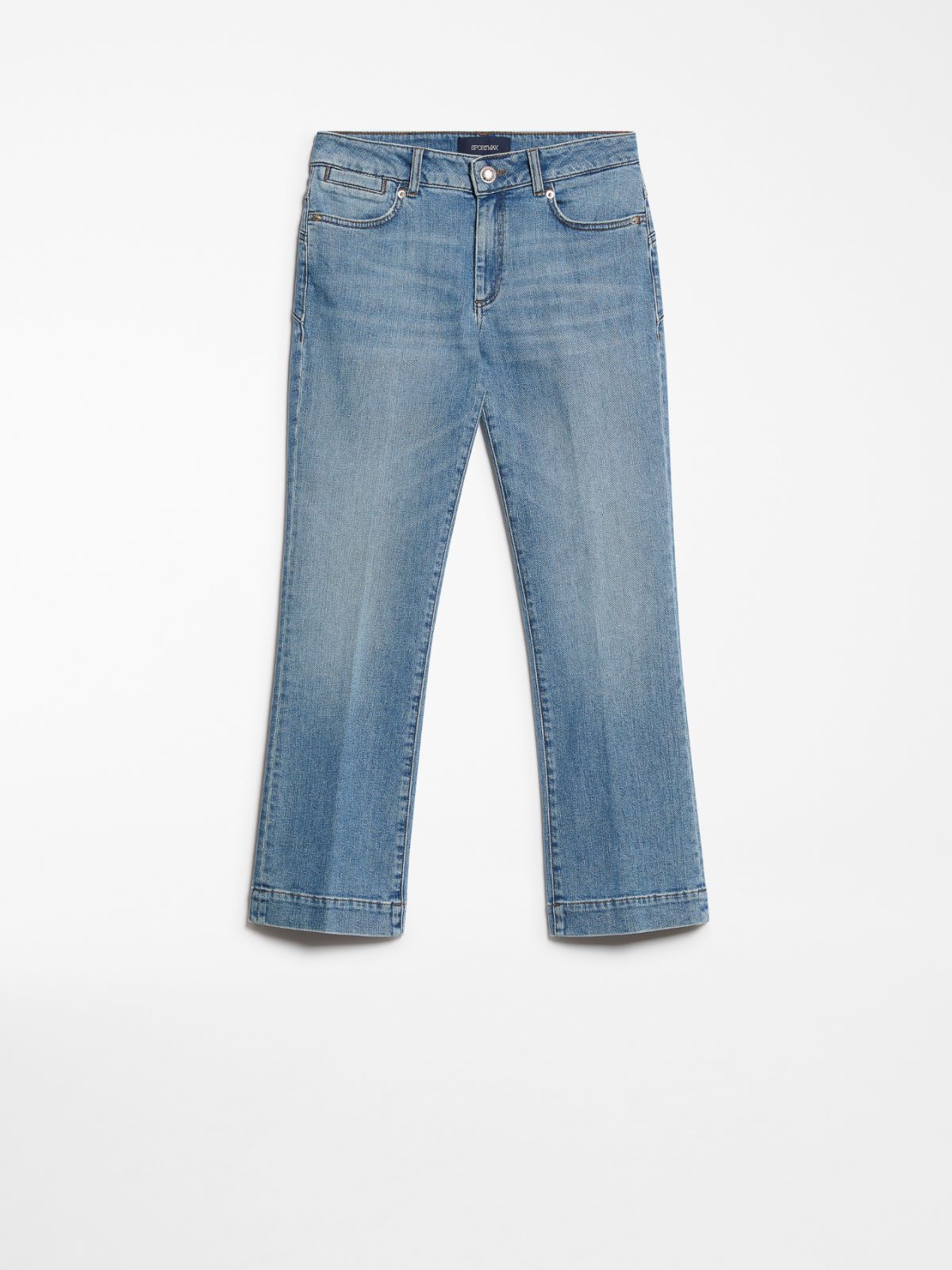 Perfect mini flare 5-pocket trousers